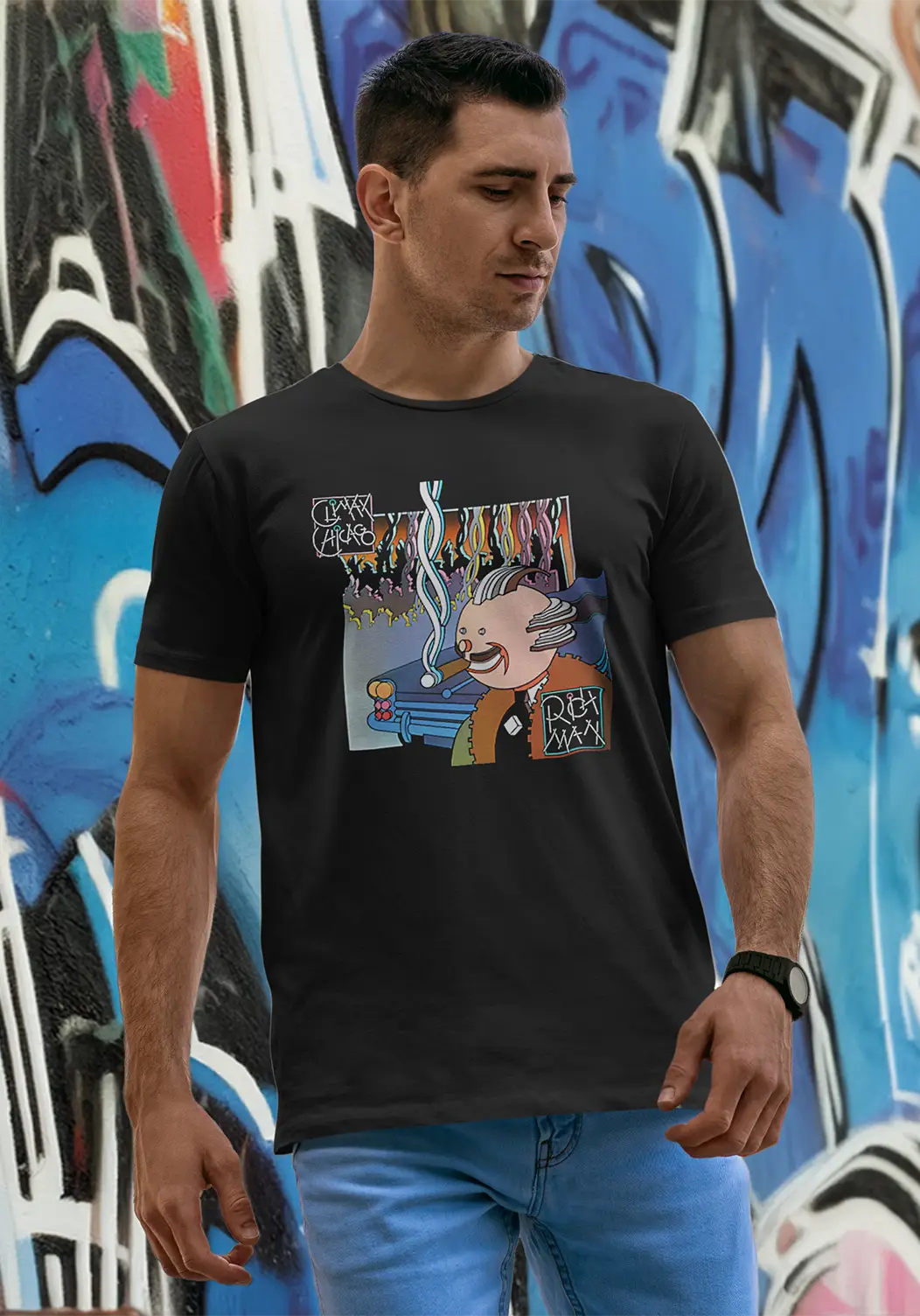Rich Man Tee White