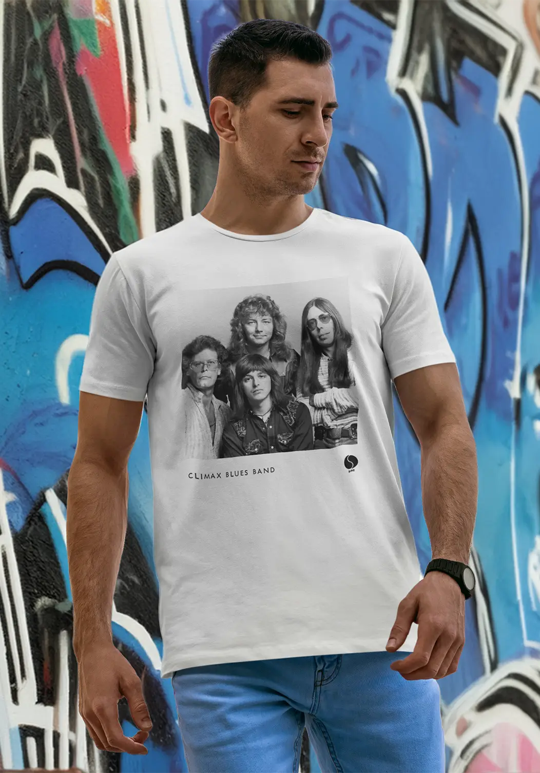 Climax Blues Band Tee Black