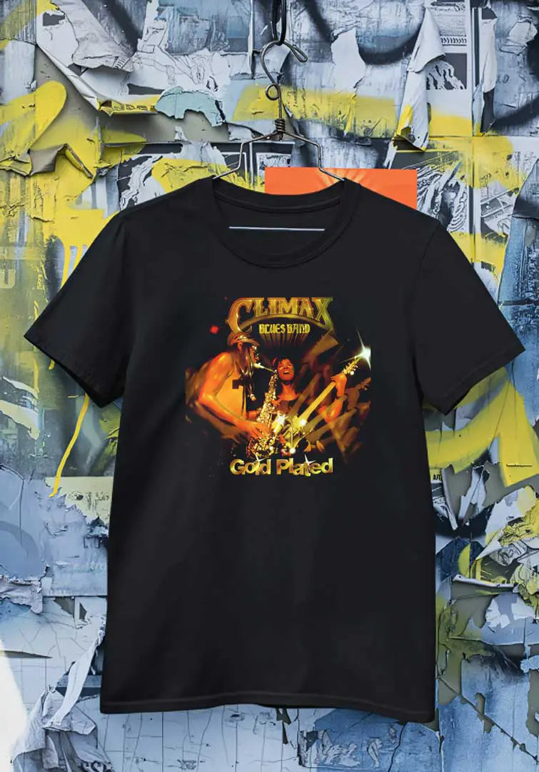 Gold Plated Tee Black