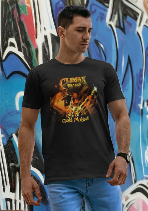 Gold Plated Tee Black